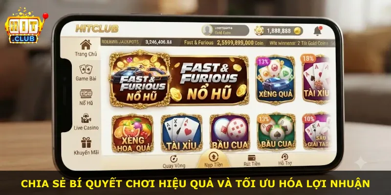 Chia sẻ bí quyết chơi hiệu quả và tối ưu hóa lợi nhuận