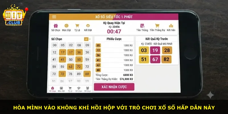 Hòa mình vào không khí hồi hộp với trò chơi xổ số hấp dẫn này