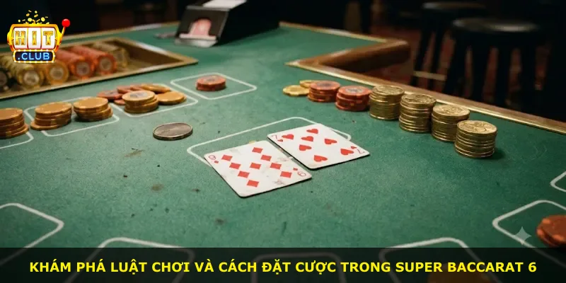 Khám phá luật chơi và cách đặt cược trong Super Baccarat 6