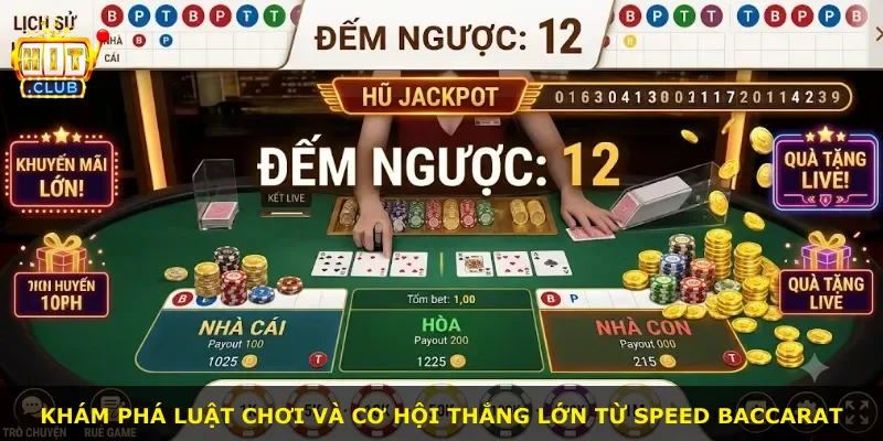 Khám phá luật chơi và cơ hội thắng lớn từ Speed Baccarat