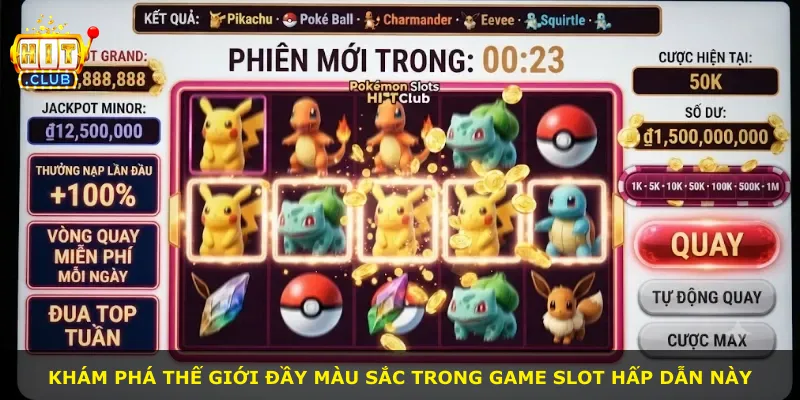 Khám phá thế giới đầy màu sắc trong game slot hấp dẫn này