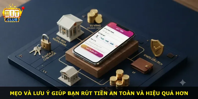 Mẹo và lưu ý giúp bạn rút tiền an toàn và hiệu quả hơn