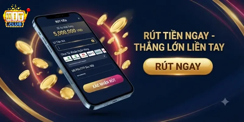 Rút Tiền Hitclub An Toàn Nhanh Chóng, Nhận Tiền Về Tài Khoản Dễ Dàng