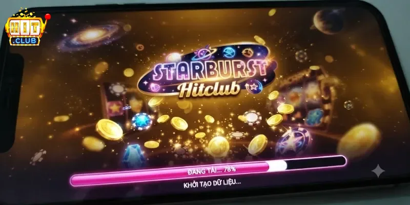Starburst Hitclub Quay Hũ Rực Rỡ, Thưởng Cực Đã Cho Người Chơi Slots