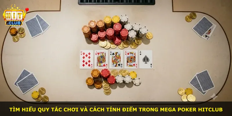 Tìm hiểu quy tắc chơi và cách tính điểm trong Mega Poker Hitclub