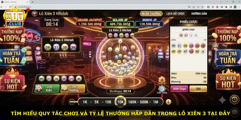 Tìm hiểu quy tắc chơi và tỷ lệ thưởng hấp dẫn trong lô xiên 3 tại đây